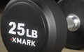 XMARK Round Commercial Urethane Dumbbells  (5-50 lb and 5-75 lb Sets) — additional view 9