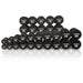 XMARK 12-Sided Commercial Urethane Dumbbells (5-50 lb and 5-75 lb Sets) — side profile