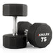 XMARK 12-Sided Commercial Urethane Dumbbells (5-50 lb and 5-75 lb Sets) — additional view 9