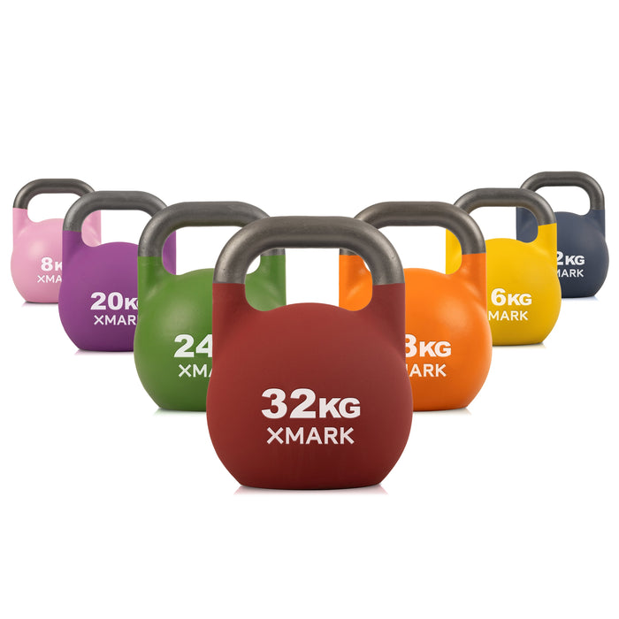 XMARK Competition Kettlebells (KG), Singles & Sets — front view