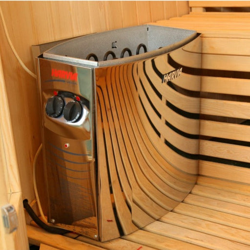 SunRay Baldwin 2 Person Traditional Sauna HL200SN — interior bench layout
