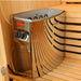 SunRay Baldwin 2 Person Traditional Sauna HL200SN — interior bench layout