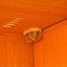 SunRay Baldwin 2 Person Traditional Sauna HL200SN — interior lighting