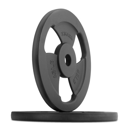 XMARK Iron Horse Premium Cast Iron Olympic Weight Plate Pairs and Sets — front view