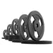 XMARK Iron Horse Premium Cast Iron Olympic Weight Plate Pairs and Sets — close-up detail