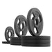 XMARK Iron Horse Premium Cast Iron Olympic Weight Plate Pairs and Sets — adjustment mechanism