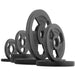 XMARK Iron Horse Premium Cast Iron Olympic Weight Plate Pairs and Sets — side profile
