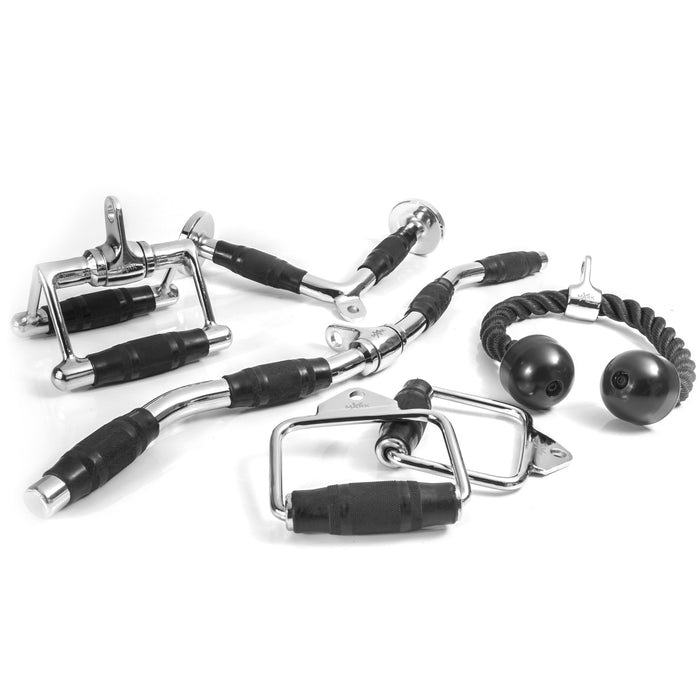 XMARK Cable Machine Attachments Set — front view