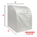 Therasage Thera360 PLUS Personal Sauna (White) TH360P-WHT — interior lighting