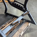 plate-loaded power hack squat machine Muscle D Fitness view 8