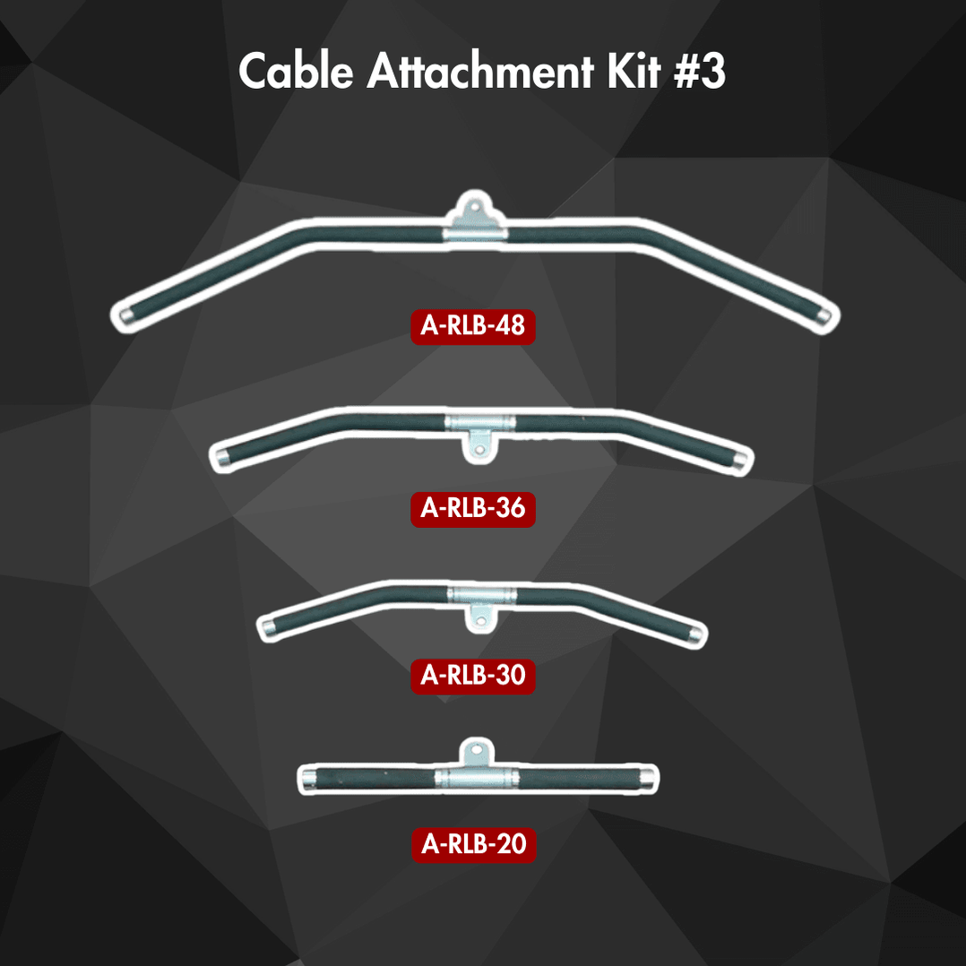 Rotating Lat Bar Kit - Cable Attachment Kit #3 - Muscle D Fitness - Ca ...
