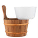 PROSAUNAS Wood Sauna Bucket Lined Wood Sauna Bucket, 4-Liter - image 18