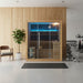 SunRay Galaxie 4-Person Indoor Luxury Traditional Sauna with 6kW Harvia Heater 400LX - image 2