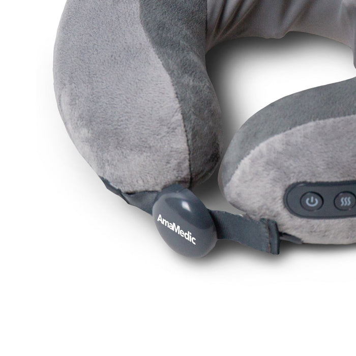 AmaMedic AM-1085AB Travel Pillow Portable Massager — control interface