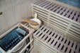 SunRay Galaxie 4-Person Indoor Luxury Traditional Sauna with 6kW Harvia Heater 400LX - image 7