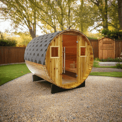 Sunray Galley 4-Person Traditional Barrel Sauna Galley 400SH