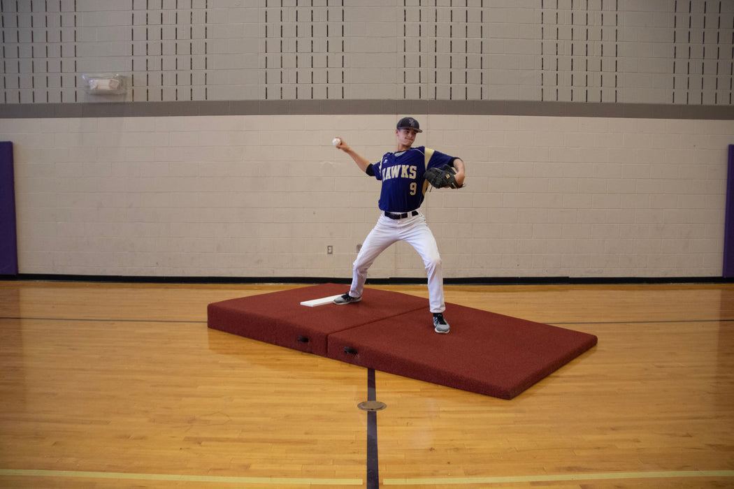Trigon Sports Proper Pitch Fold-n-Roll High School / Collegiate Mound - Clay