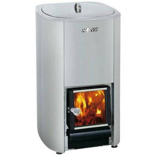 Finnish Sauna Builders Harvia Cauldron 50 WP500 L Wood Burning Sauna Stove - Finnish Sauna Builders — exterior view