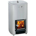 Finnish Sauna Builders Harvia Cauldron 50 WP500 L Wood Burning Sauna Stove - Finnish Sauna Builders — exterior view