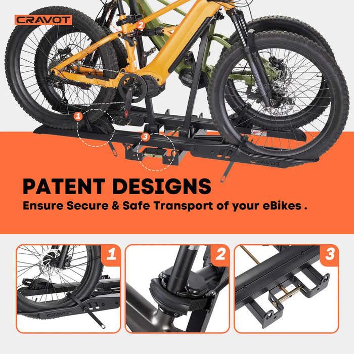 CRAVOT CyberRack S2 Hitch Bike Rack