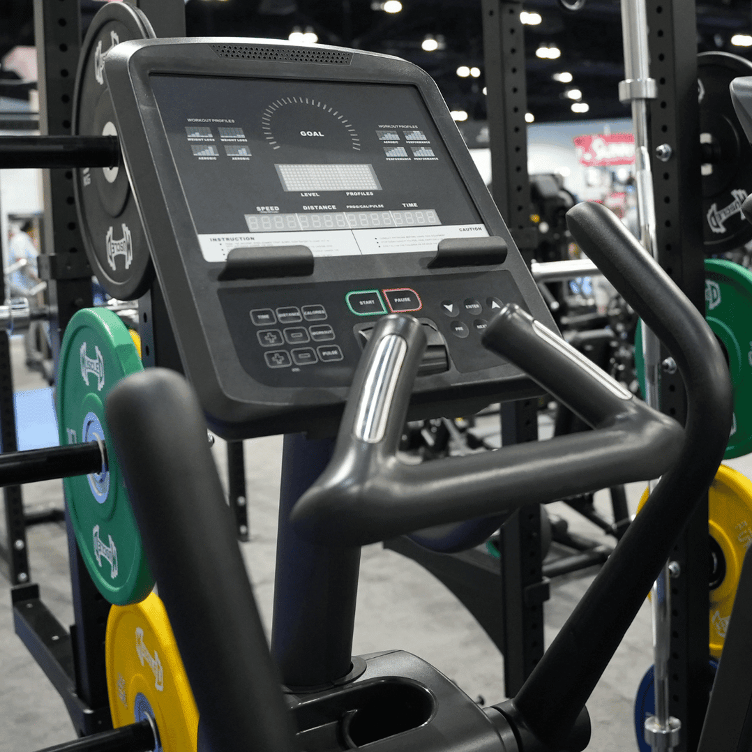 Commercial Elliptical Trainer - LED Screen - Muscle D — Peak Flow Fitness