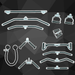 Muscle D Fitness Complete Cable Attachment Kit #4 - Muscle D Fitness - Triceps Rope - Lat Bar - Sing... — weight load capacity