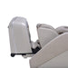 Osaki 4D Manhattan Duo Mech – SL dimensional diagram showing footprint and clearance