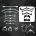 Muscle D Fitness Ultimate Cable Attachment Kit - Cable Attachment Kit #5 - Muscle D Fitness - Lat Ba... — weight load capacity