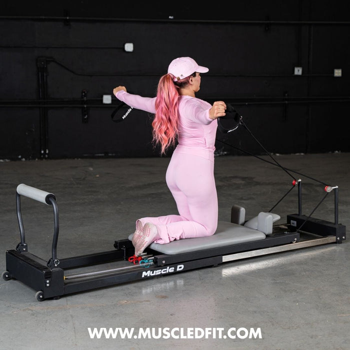 Muscle D Pilates reformer table view 4