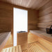 Auroom Garda Outdoor Sauna Cabin Outdoor Modular - GAR-TPINE-90X90R - image 5