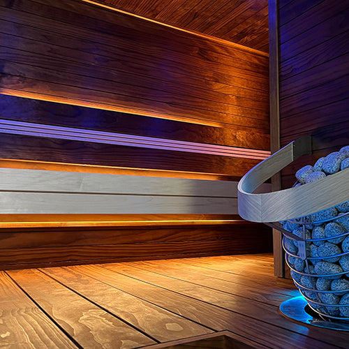 PROSAUNAS Universal Sauna Light Kit with Two 10-Ft Flexible LED - image 2