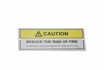 Steam Sauna Living SSL-A374 Sauna Bathing Caution Sign