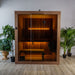 Dundalk Element indoor sauna, Loft shown