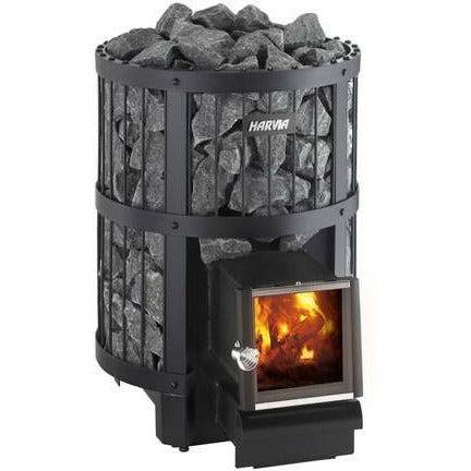 Finnish Sauna Builders Harvia Legend 150 SL Wood Burning Sauna Stove - Finnish Sauna Builders — exterior view