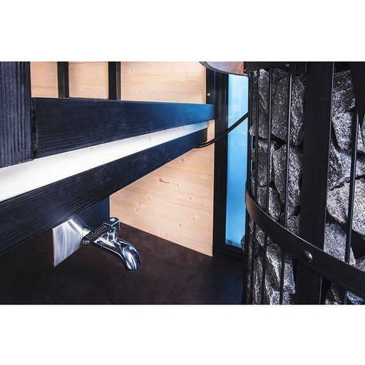 Finnish Sauna Builders Harvia Water Heater WP250TH For Harvia Thermio - Finnish Sauna Builders — interior bench layout