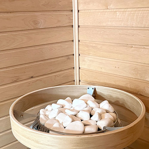 PROSAUNAS Alder 1x2 (14mm x 30mm) Inside Corner Trim SI Sauna Wood - image 3