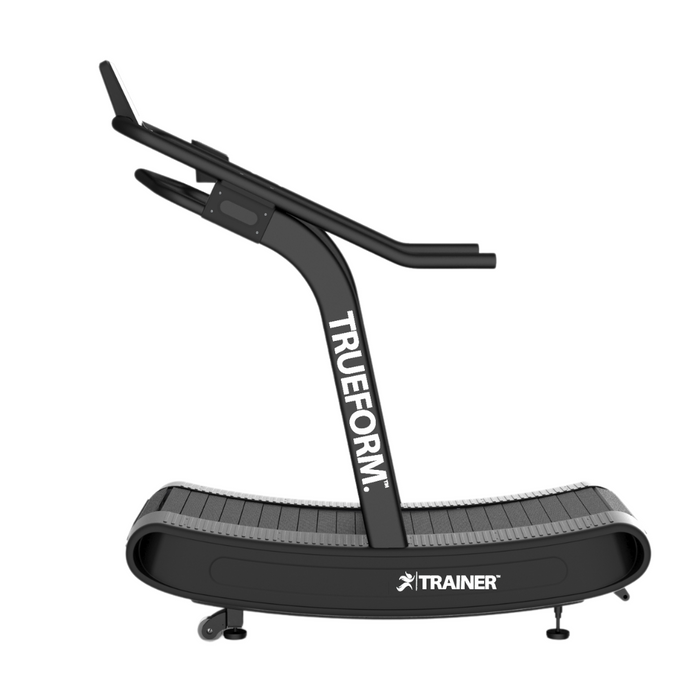 TrueForm Runner ALL NEW - TRUEFORM.TRAINER™ Curved Treadmill — folded position