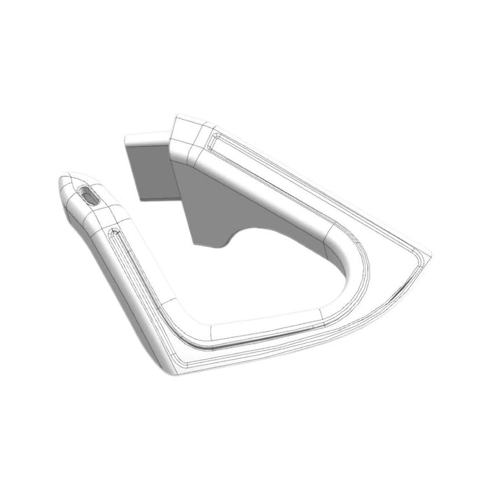 Kaabo USA Electric Scooter Left turn signal shade for King GT Pro — side profile