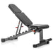 XMARK 5-50 lb Hex Dumbbell Set with Rack and Weight Bench — adjustment mechanism