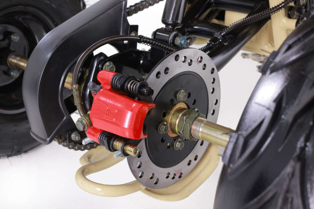 Tao Motor D125 Youth ATV, Mid Size 107cc, Automatic Trans with reverse, Electric Start, Coil Over Shocks, Front and Rear Brakes, Remote Kill, Speed Limiter