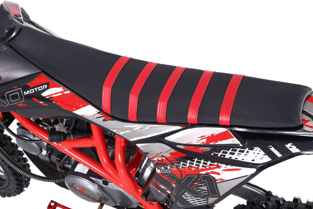 Tao Motor DBX1, 140cc Twin Spar, Front and rear disk brakes, 4 speed manual trans. CA Legal (2022 Model Pre-Tariff Price)