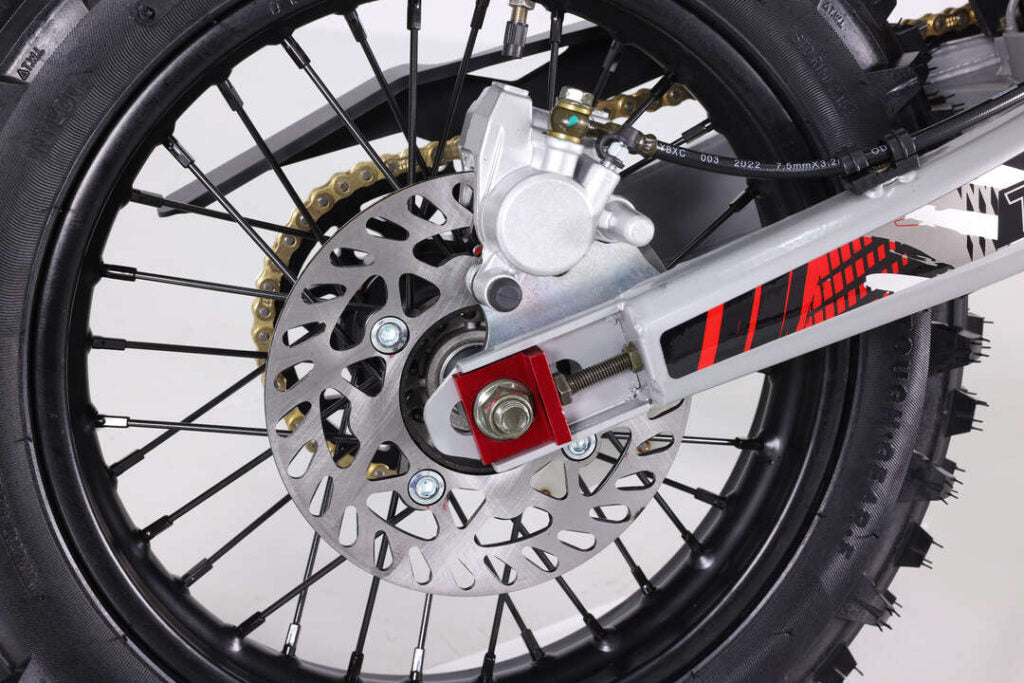 Tao Motor DBX1, 140cc Twin Spar, Front and rear disk brakes, 4 speed manual trans. CA Legal (2022 Model Pre-Tariff Price)