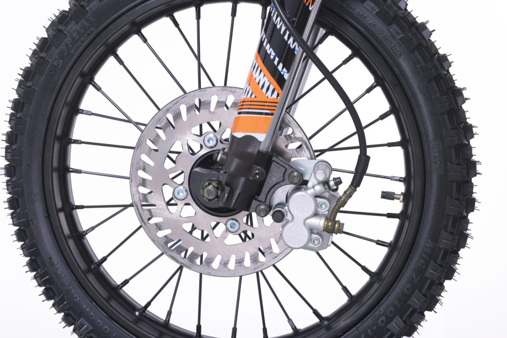 Tao Motor ULTRA-PRO DB27 Deluxe Dirt/Pit Bike, 4 speed manual trans, 35-inch Seat Height Kick Start, Manual Trans. CA Legal