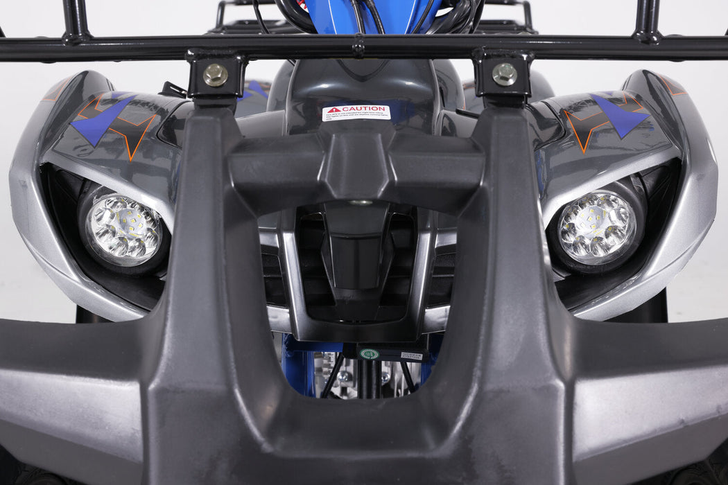 Tao Motor T Force Platinum DLX Chrome Rims, Adjustable Shocks, High Performance Ignition, Ignition Kill, Larger Frame, Speed Limiter, Automatic Transmission. Off road only. CA Legal