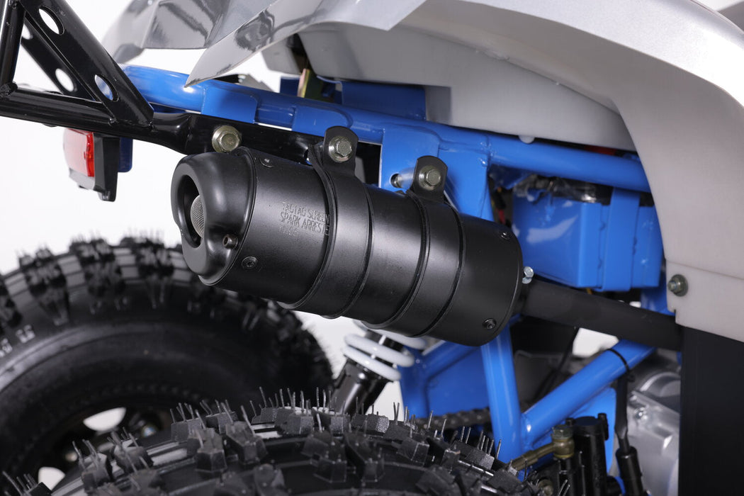 Tao Motor T Force Platinum DLX Chrome Rims, Adjustable Shocks, High Performance Ignition, Ignition Kill, Larger Frame, Speed Limiter, Automatic Transmission. Off road only. CA Legal