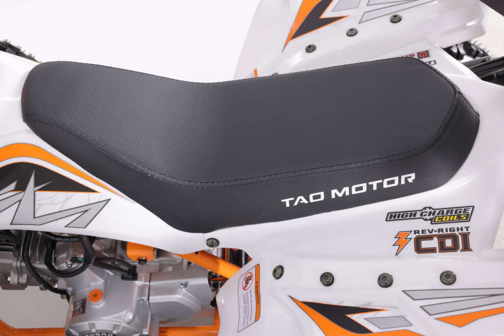 Tao Motor Cheetah Platinum, Youth ATV, 120cc, Chrome Rims, Automatic Trans with Reverse, Race Inspired Suspension, Chrome Rims, Powder Coated Color Matched Suspension
