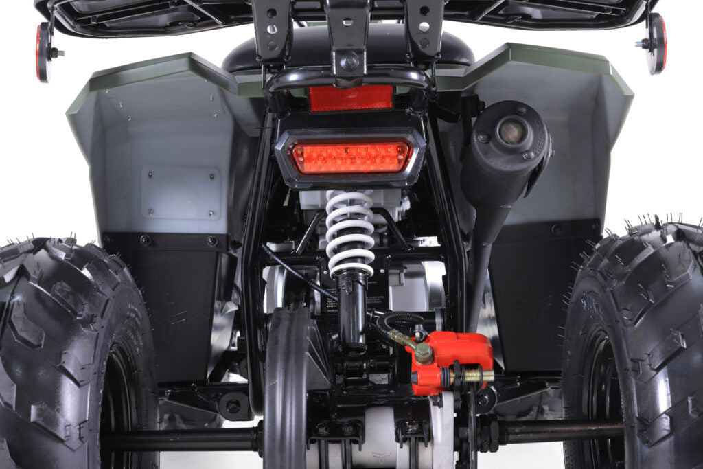 Tao Motor Mudhawk 6, Kids ATV, Electric Start, Automatic Trans with reverse , Throttle Limiter, Remote Kill, 24 inch seat height