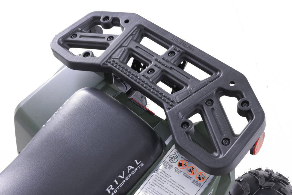 Tao Motor Mudhawk 6, Kids ATV, Electric Start, Automatic Trans with reverse , Throttle Limiter, Remote Kill, 24 inch seat height