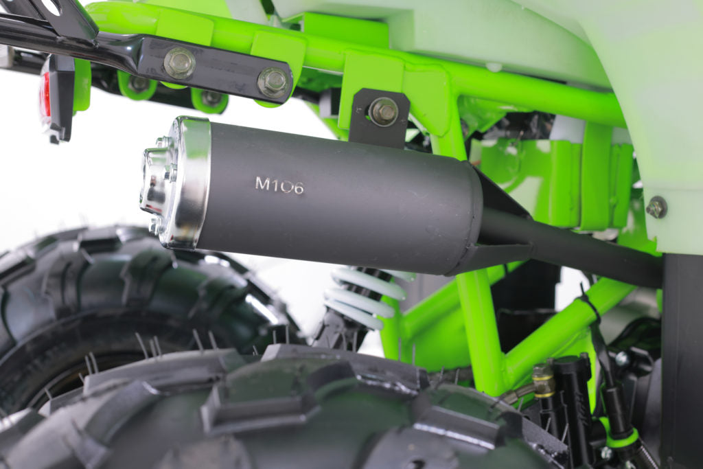 Tao Motor T Force T125, Mid Size ATV, Adjustable Shocks,  Electric Start,  Remote Engine Kill, 107 cc, Larger Sprocket, Automatic with Reverse