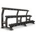 XMARK Commercial 3-Tier Dumbbell Racks - 15 Dumbbell Pairs — front view